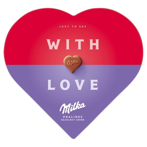Praliny mleczne With Love Milka 165 g