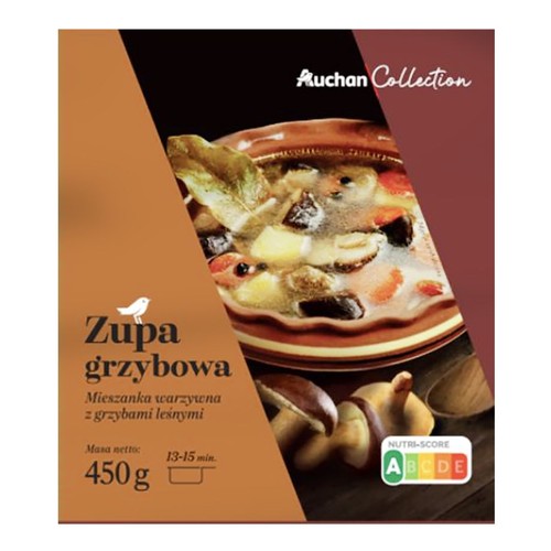 Zupa z grzybowa Auchan Collection 450 g