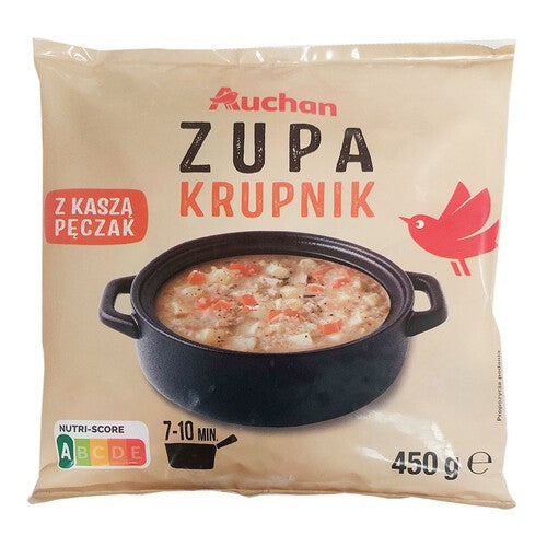 Zupa krupnik z kaszą pęczak Auchan 450 g