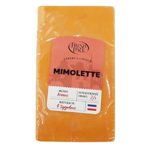 Ser Mimolette o lekko owocowym aromacie i smaku Fresh Pack na wagę ok. 200 g