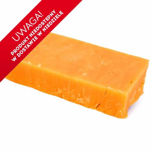 Ser Cheddar Red porcja  Auchan na wagę ok. 200 g