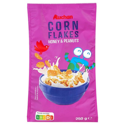 Płatki kukurydziane honey  Auchan 250 g