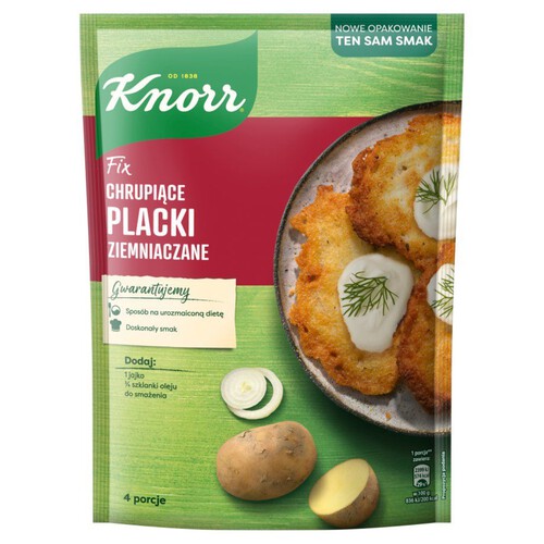 Fix chrupiące placki ziemniaczane  Knorr 200 g