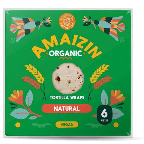BIO Tortille pszenne Amaizin 240 g