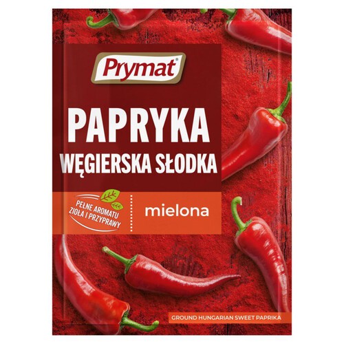 Papryka węgierska słodka mielona Prymat 20 g