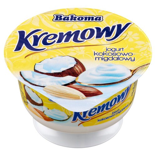 Jogurt kremowy kokosowo migdałowy Bakoma 150 g