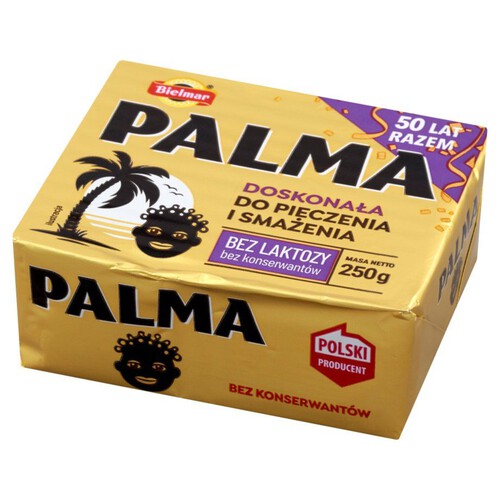 Margaryna Palma do pieczenia i smażenia bez laktozy Bielmar 250 g