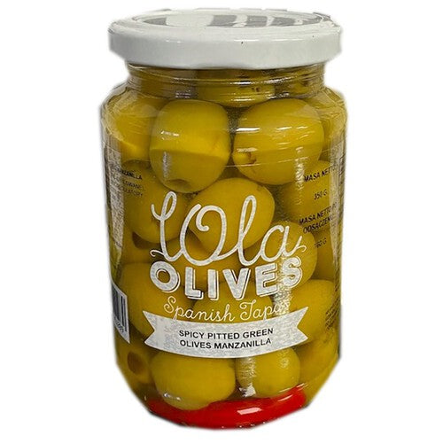 Oliwki zielone manzanilla ostre Lola Olives 200 g