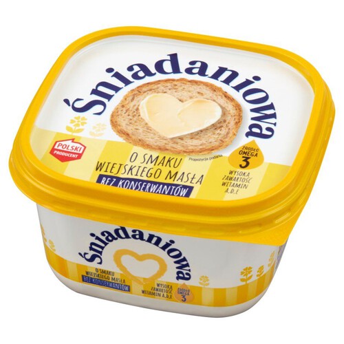 Śniadaniowa o smaku wiejskiego masła Bielmar 450 g