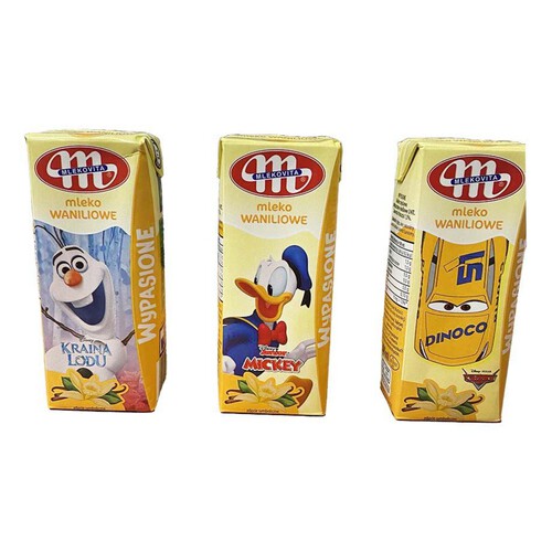 Wypasione Mleko waniliowe Mlekovita 200 ml