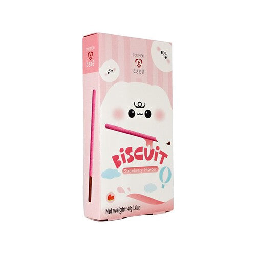 Paluszki Biscuit Sticks Strawberry   Tokimeki 40 g