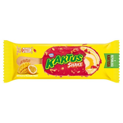 Lody śmietankowe z sorbetem marakuja mango Kaktus 90 ml