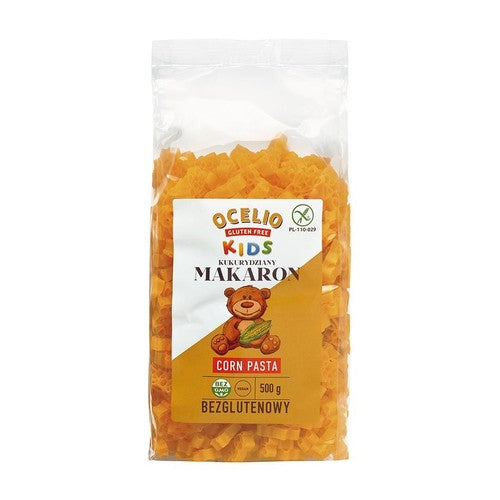 Makaron kukurydziany Kids bezglutenowy Ocelio 500 g