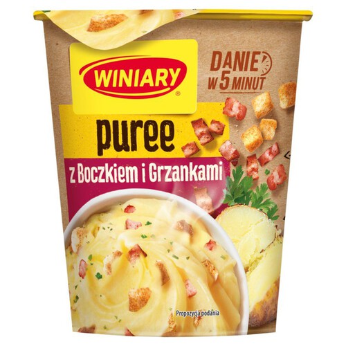 Puree ziemniaczane z boczkiem i grzankami Winiary 51 g