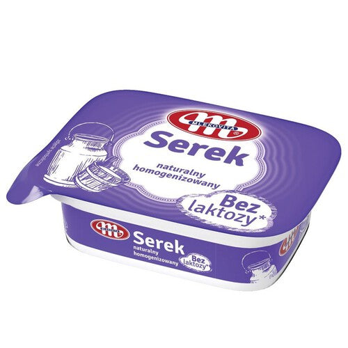 Serek homogenizowany naturalny bez laktozy  Mlekovita 150 g