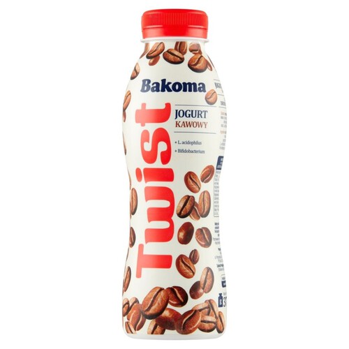 Twist Jogurt kawowy Bakoma 370g