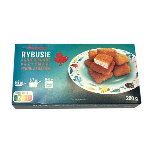 Rybusie z mintaja Auchan 200 g