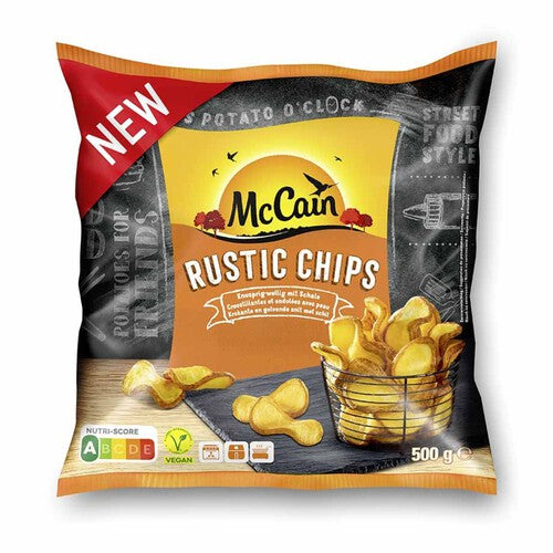 Rustic Chips Ziemniaki w plastrach ze skórką McCain 500 g