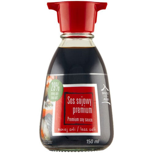 Sos sojowy o obniżonej zawartości soli House of Asia 150 ml
