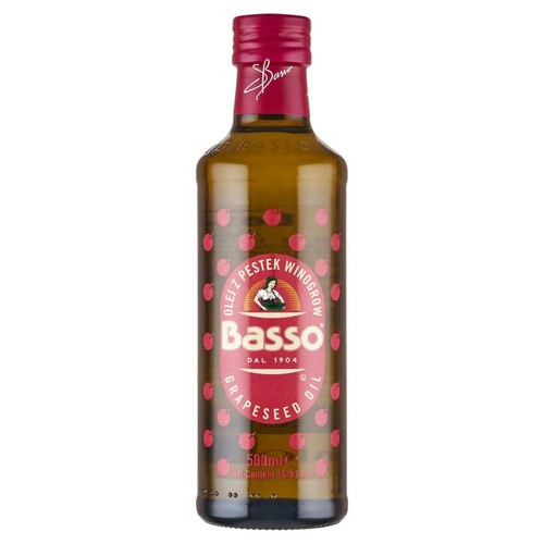 Olej z pestek winogron Basso 500 ml