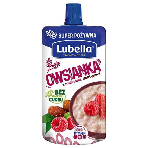 Owsianka z malinami i daktylami Lubella 100 g