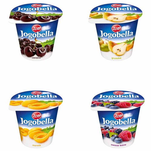 Jogobella Jogurt  Jogobella specjal mix smaków Zott 150 g