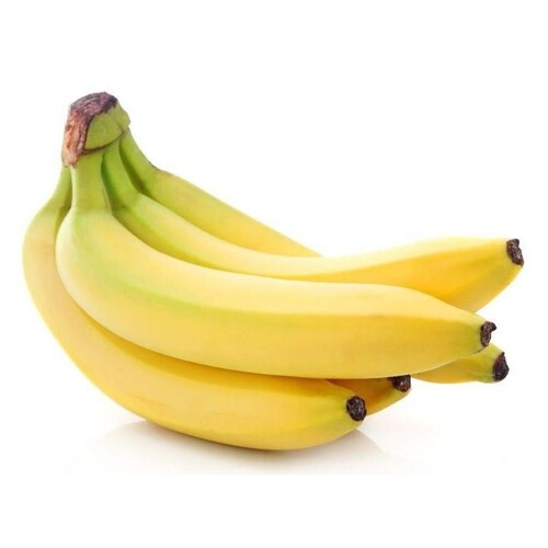 Banany  Owoce Auchan kiść 4-6 szt na wagę ok 1 kg