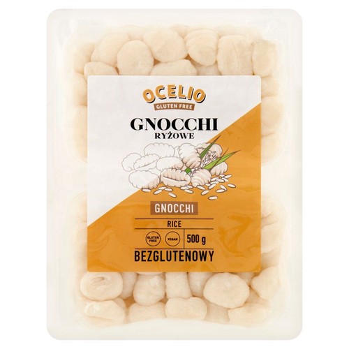 Gnocchi ryżowe bezglutenowe    Ocelio 500 g