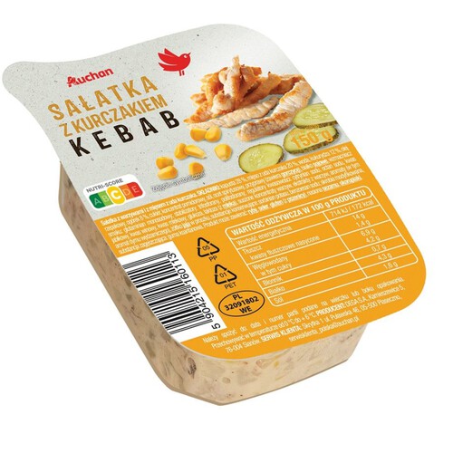 Sałarka z kurczakiem Kebeb Auchan 150 g
