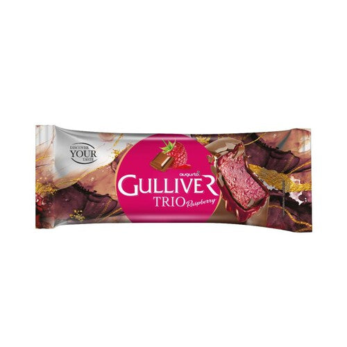 Lody Gulliver Trio rapsberry Augusto 74 g