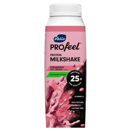 Shake proteinowy o smaku lodów truskawkowych   PROfeel 250 ml