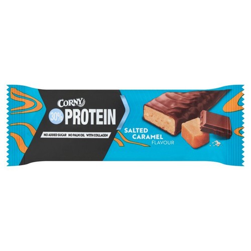 Baton proteinowy o smaku karmelu z solą Corny 50 g