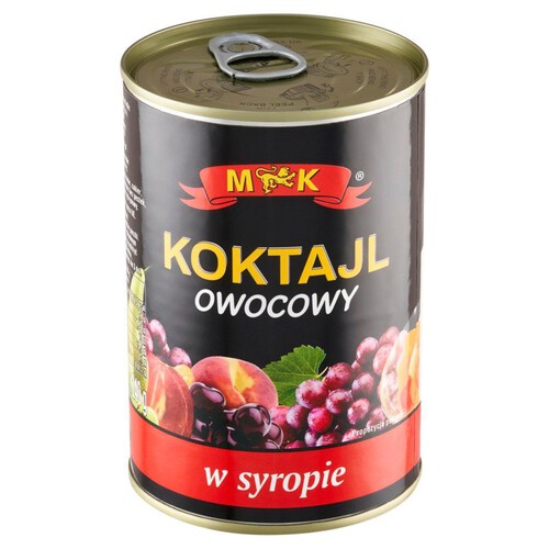 Koktajl owocowy w syropie 410/240 g MK 410 g