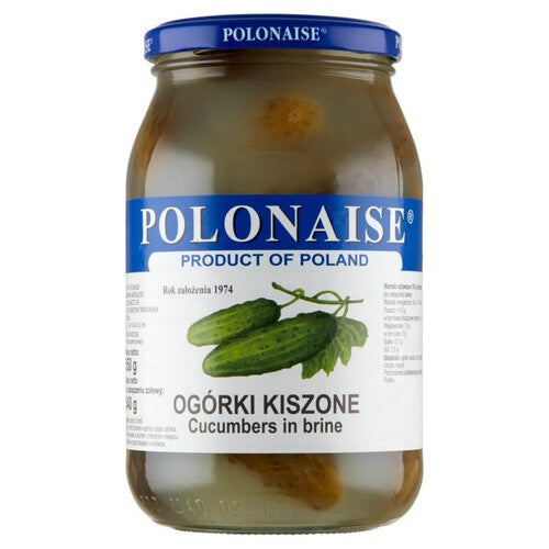Ogórki kiszone Polonaise 850 g