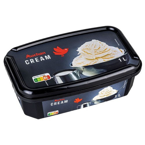 Lody śmietankowe Auchan 1 l