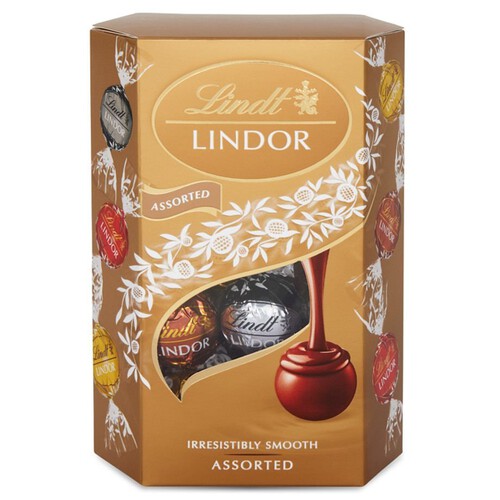 Lindor Praliny z czekolady mlecznej białej i gorzkiej  Lindt 200 g