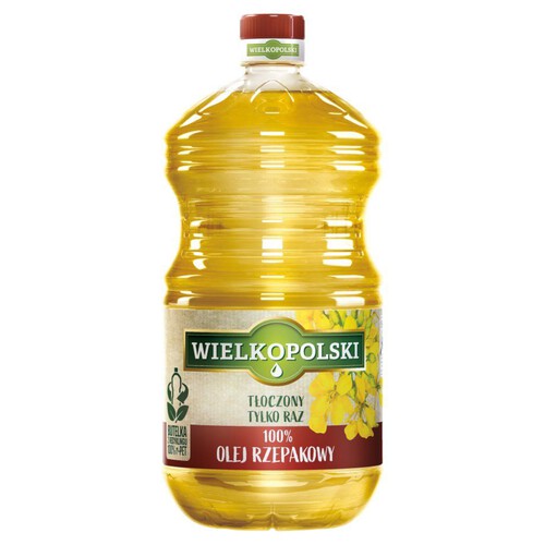 Olej rzepakowy 100 % Wielkopolski 2 l
