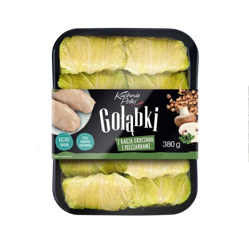 Gołąbki z kaszą gryczaną i pieczarkami Kuchnia Polki 380 g