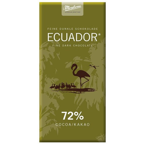 Czekolada gorzka Ecuador 72% kakao Meybona 100 g