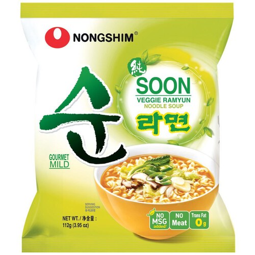 Zupa instant veggie ramyun wegetariańska Nongshim 112 g