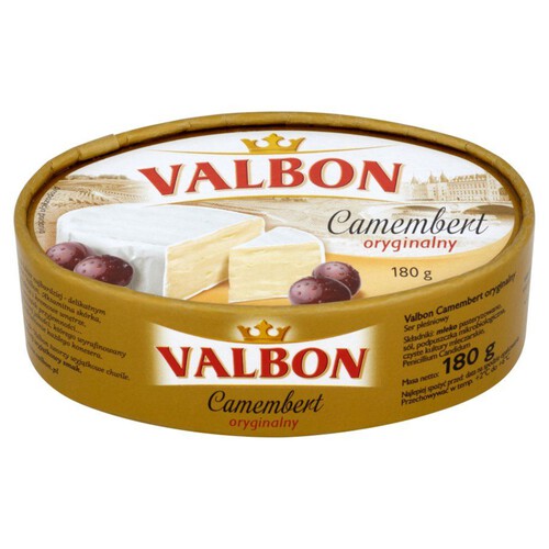Ser pleśniowy camembert Valbon 180 g
