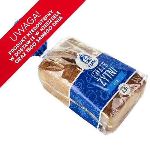Chleb formowy na zakasie z mąki żytniej (685652) Putka 400 g