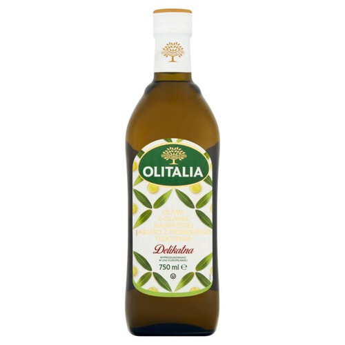 Oliwa z oliwek najwyższej jakości z pierwszego tłoczenia Olitalia 750 ml