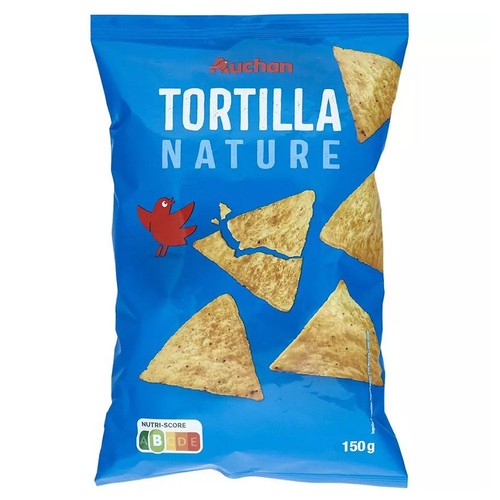 Tortilla naturalne solone Auchan 150 g
