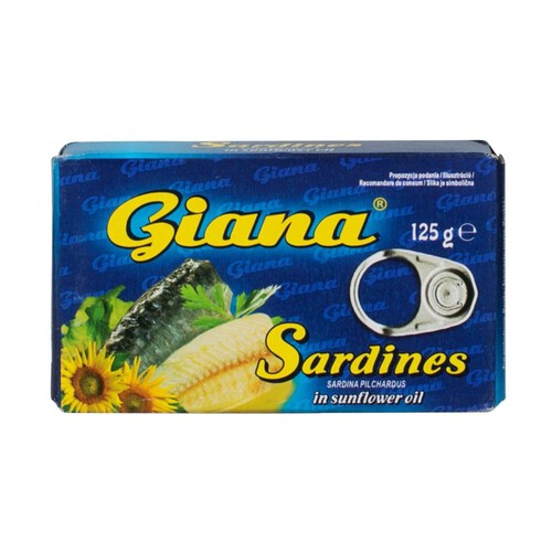 Sardynki w oleju  Giana 125 g