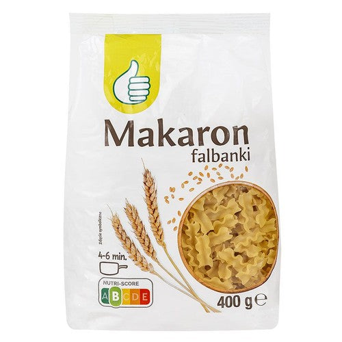 Makaron falbanki z kurkumą Auchan 400 g