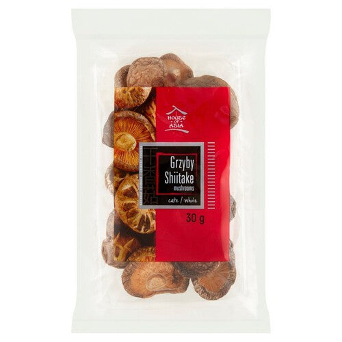 Grzyby Shiitake całe suszone House of Asia 30 g