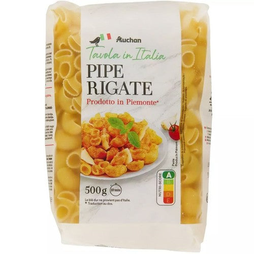 Makaron Pipe Rigate Auchan 500 g