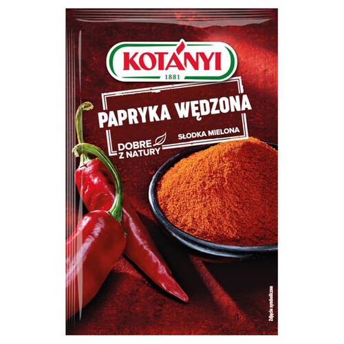Papryka wędzona słodka Kotányi 22 g