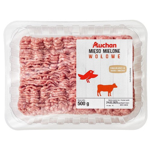 Mięso mielone wołowe MAP Auchan 500 g